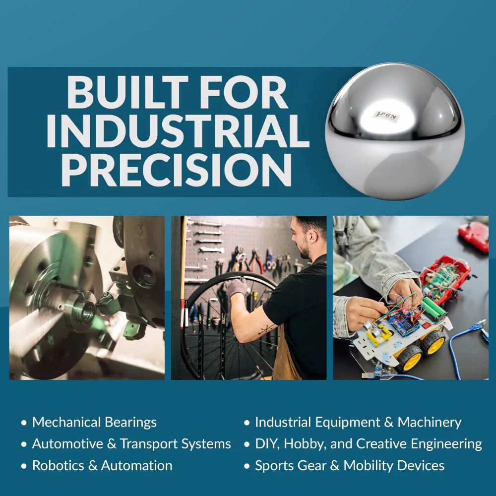 15mm AISI316 Stainless Steel G500 Precision Ball - Image 3