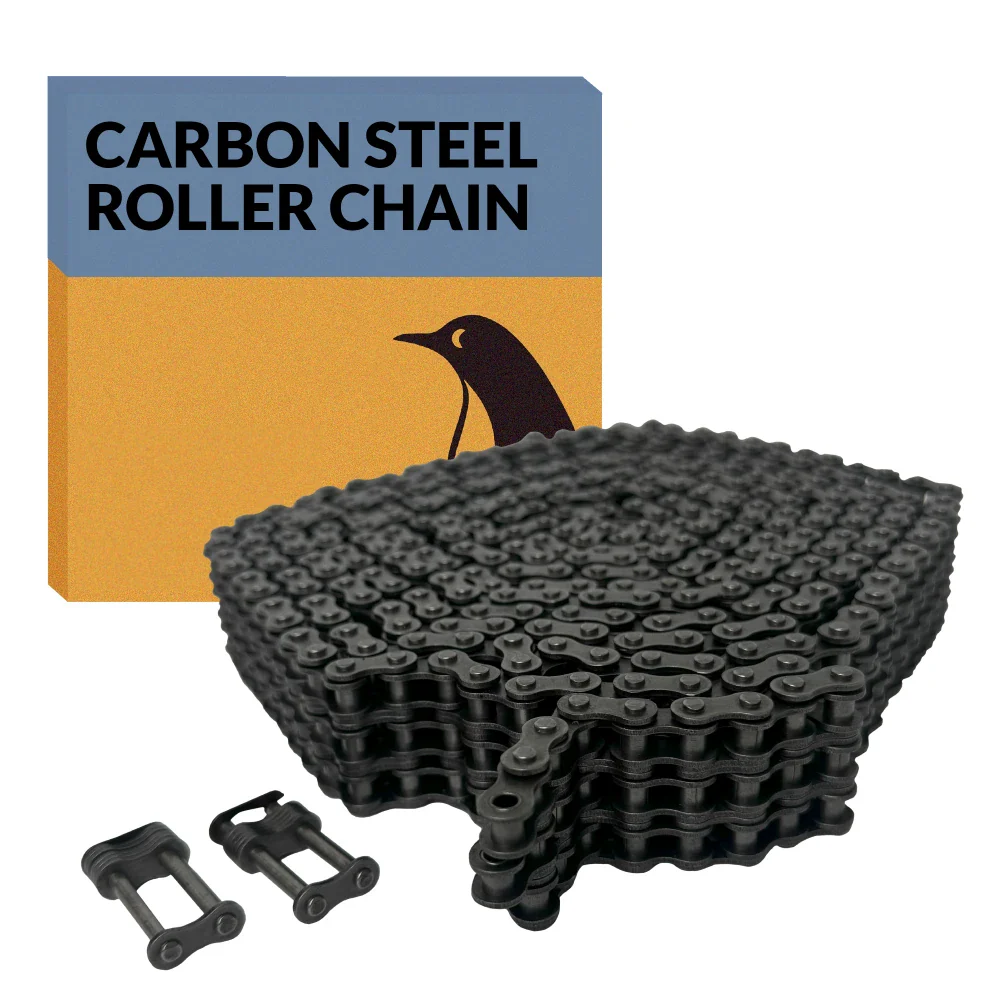 #35-3 Triplex Triple Strand Roller Chain x 10 feet + 2 Connecting Links