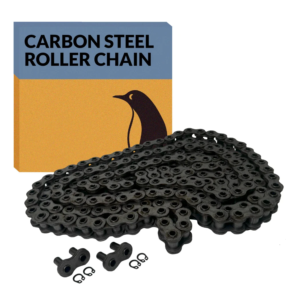 #60HP Hollow Pin Roller Chain x 10 feet + 2 Connecting Link