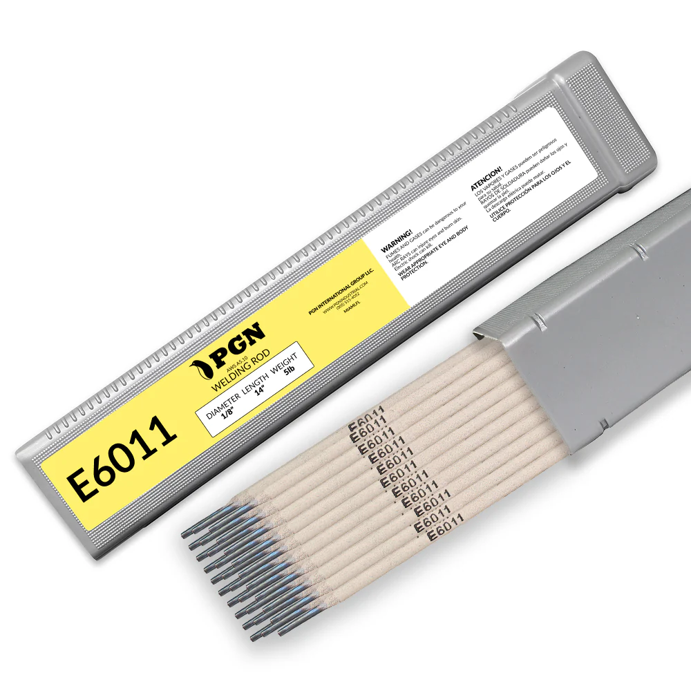 E6011 Welding Rod 1/8" 5LB – AC/DC Versatile Stick Electrodes