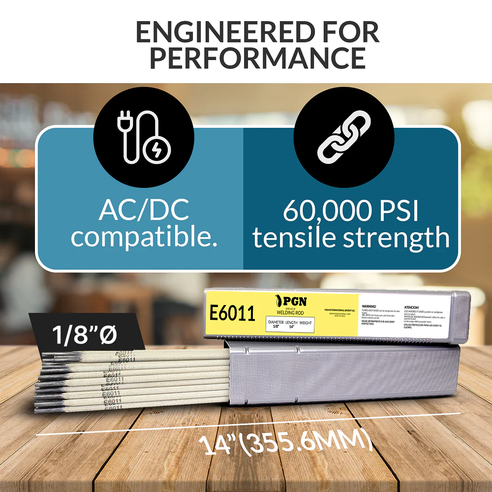 E6011 Welding Rod 1/8" 5LB – AC/DC Versatile Stick Electrodes - Image 4