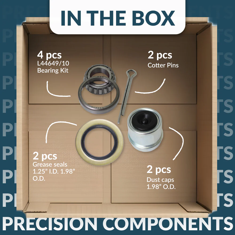 L44649 Bearing Kit -- L44649/L44610 and 12192TB Seal OD 1.980'' - Image 3