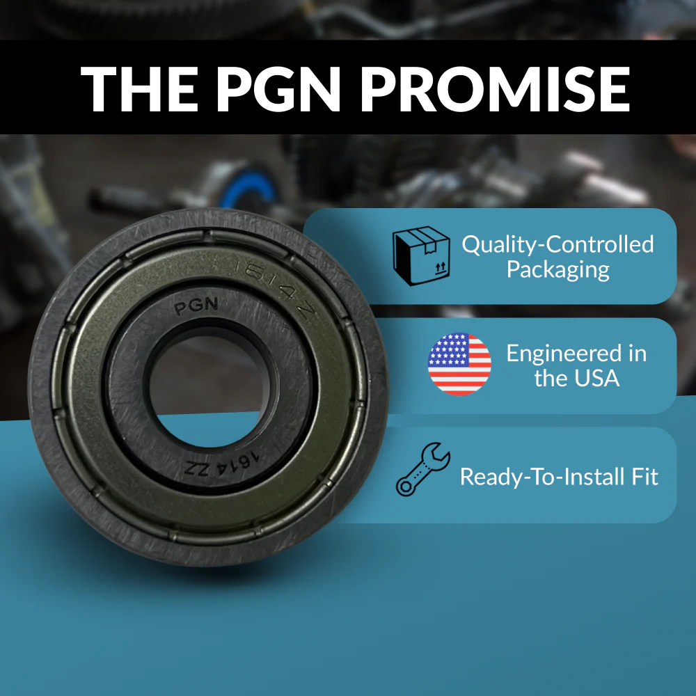 PGN 1614-ZZ Bearing - C0 Pre-Lubricated Chrome Steel Sealed Ball Bearing - Image 4