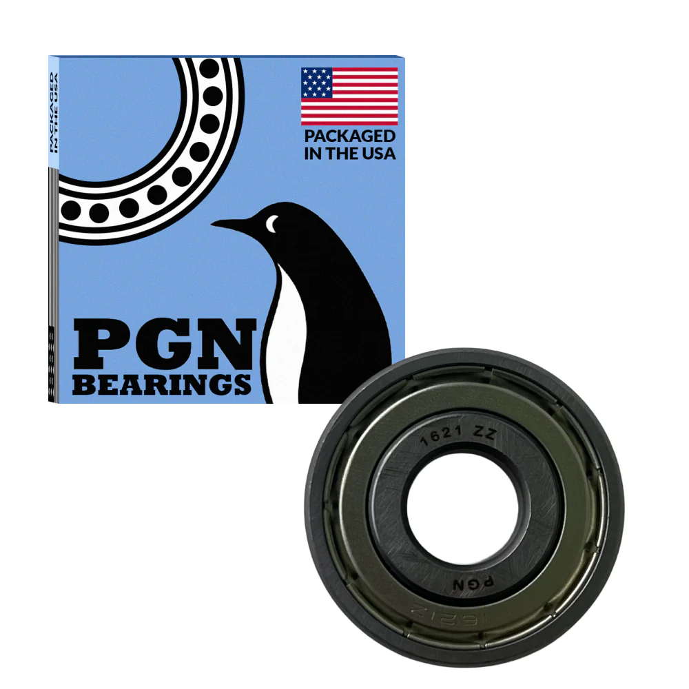 PGN 1621-ZZ Bearing - C0 Pre-Lubricated Chrome Steel Sealed Ball Bearing