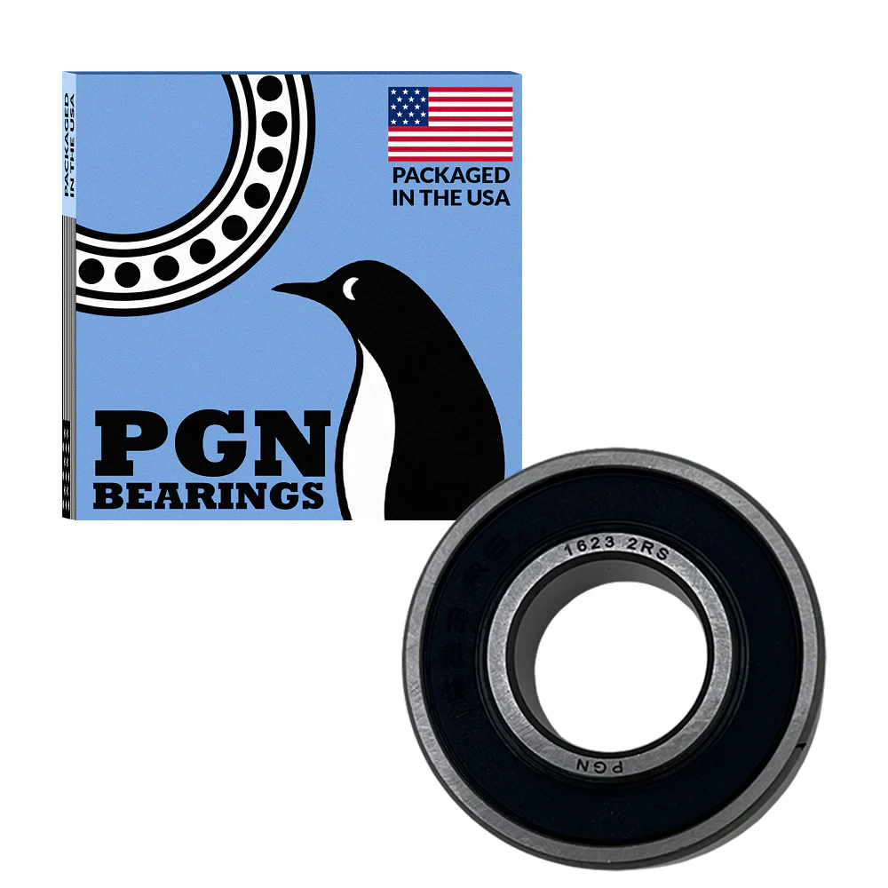 PGN 1623-2RS Bearing - C0 Pre-Lubricated Chrome Steel Sealed Ball Bearing