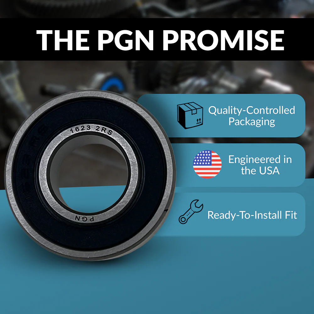 PGN 1623-2RS Bearing - C0 Pre-Lubricated Chrome Steel Sealed Ball Bearing - Image 4