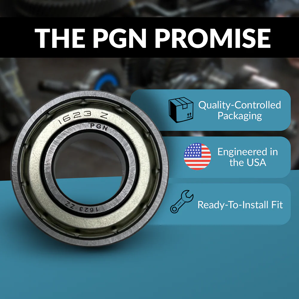 PGN 1623-ZZ Bearing - C0 Pre-Lubricated Chrome Steel Sealed Ball Bearing - Image 4
