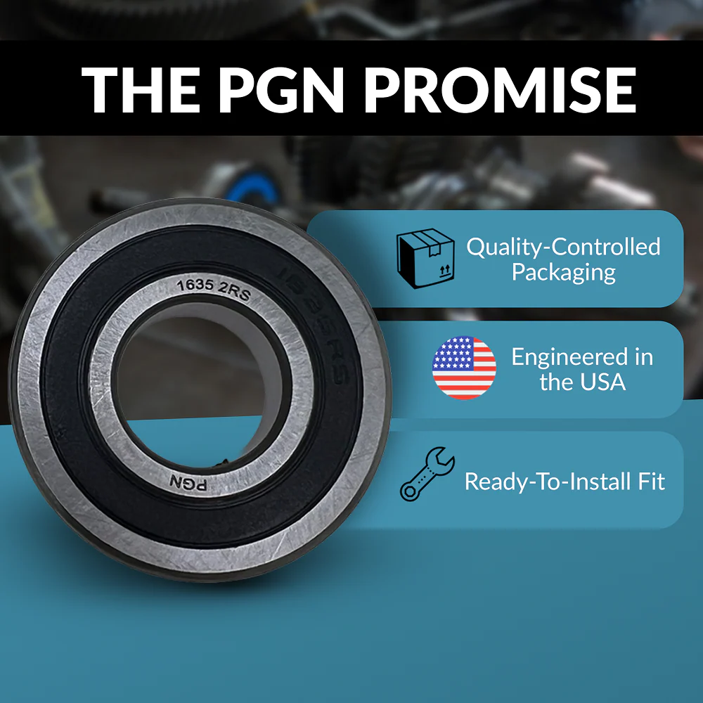PGN 1635-2RS Bearing - C0 Pre-Lubricated Chrome Steel Sealed Ball Bearing - Image 4