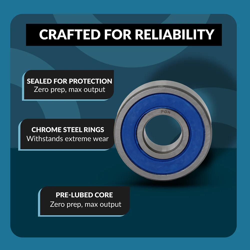 R10-2RS Ball Bearing - C3 Clearance - 5/8"x1-3/8"x0.3438" - Image 4