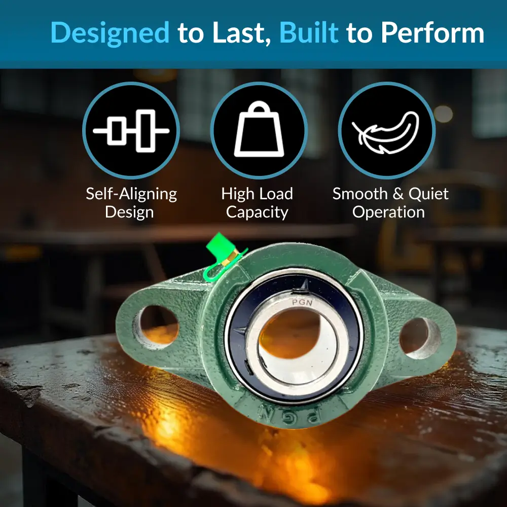 UCFL206-20 Pillow Block Flange Mounted Bearing 1-1/4" Inch Bore - Image 7